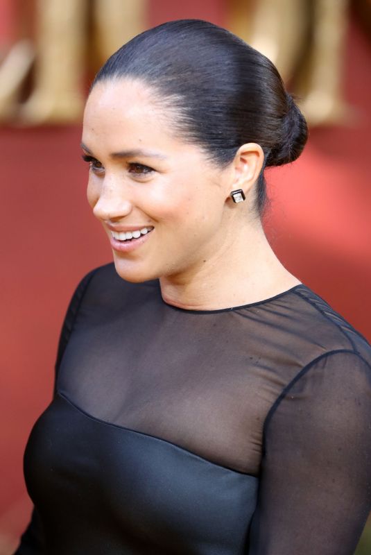 MEGHAN MARKLE at The Lion King Premiere in London 07/14/2019