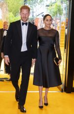 MEGHAN MARKLE at The Lion King Premiere in London 07/14/2019