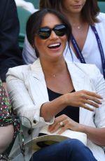 MEGHAN MARKLE at Wimbledon Tennis Championships in London 07/04/2019