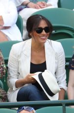 MEGHAN MARKLE at Wimbledon Tennis Championships in London 07/04/2019