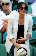 MEGHAN MARKLE at Wimbledon Tennis Championships in London 07/04/2019