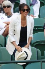 MEGHAN MARKLE at Wimbledon Tennis Championships in London 07/04/2019