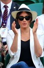 MEGHAN MARKLE at Wimbledon Tennis Championships in London 07/04/2019