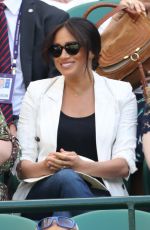 MEGHAN MARKLE at Wimbledon Tennis Championships in London 07/04/2019