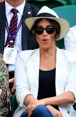 MEGHAN MARKLE at Wimbledon Tennis Championships in London 07/04/2019