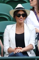 MEGHAN MARKLE at Wimbledon Tennis Championships in London 07/04/2019