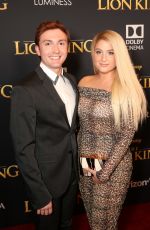 MEGHAN TRAINOR at The Lion King Premiere in Hollywood 07/09/2019