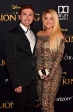 MEGHAN TRAINOR at The Lion King Premiere in Hollywood 07/09/2019