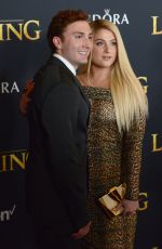 MEGHAN TRAINOR at The Lion King Premiere in Hollywood 07/09/2019