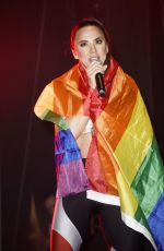 MELANIE CHISHOLM Performs at CSD Parade 07/27/2019