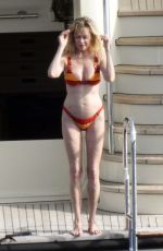 MELANIE GRIFFITH in Bikini at a Boat in Ibiza 07/05/2019