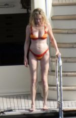 MELANIE GRIFFITH in Bikini at a Boat in Ibiza 07/05/2019