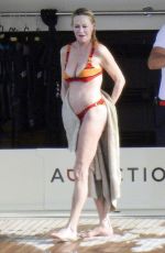 MELANIE GRIFFITH in Bikini at a Boat in Ibiza 07/05/2019