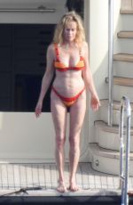 MELANIE GRIFFITH in Bikini at a Boat in Ibiza 07/05/2019