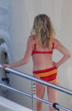 MELANIE GRIFFITH in Bikini at a Boat in Ibiza 07/05/2019