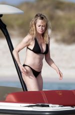 MELANIE GRIFFITH in Bikini on Vacation in Formentera 07/04/2019