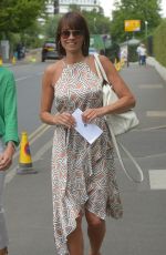 MELANIE SYKES Arrives at Wimbledon Tennis Championships 07/02/2019