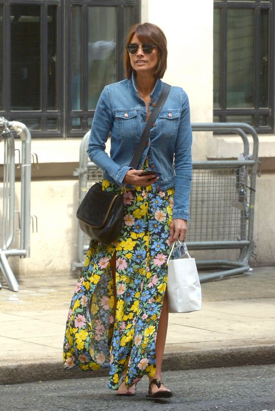 MELANIE SYKES Leaves BBC Wogan House in London 07/20/2019