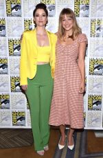 MELISSA BENOIST at Supergirl Press Line at Comic-con in San Diego 07/20/2019