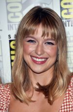 MELISSA BENOIST at Supergirl Press Line at Comic-con in San Diego 07/20/2019