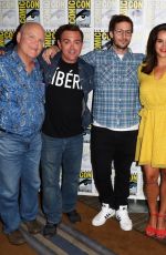 MELISSA FUMERO at Brooklyn Nine-Nine Press Line at Comic-con 2019 in San Diego 07/20/2019