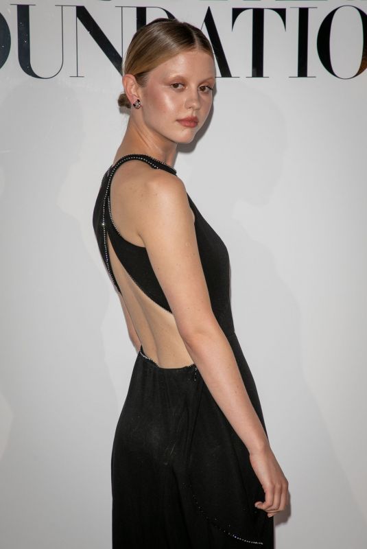MIA GOTH at Vogue Diner at Paris Fashion Week 07/02/2019
