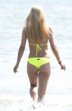 MICHELLE HUNZIKER in Bikini on the Beach in Milano Marittima 07/03/2019