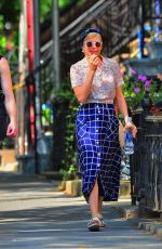MICHELLE WILLIAMS Out in New York 07/12/2019