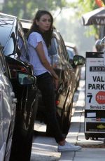 MILA KUNIS at Black Market Liquor Bar in Studio City 07/17/2019