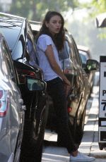 MILA KUNIS at Black Market Liquor Bar in Studio City 07/17/2019