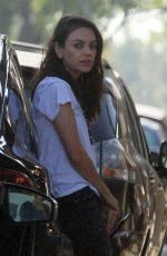 MILA KUNIS at Black Market Liquor Bar in Studio City 07/17/2019