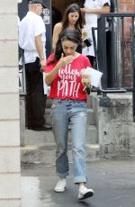 MILA KUNIS Leaves Joan