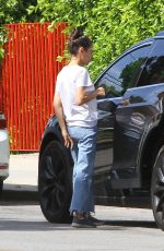 MILA KUNIS Out and About in Los Angeles 07/15/2019
