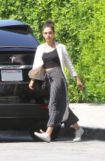 MILA KUNIS Out and About in Los Angeles 07/24/2019