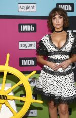 MILANA VAYNTRUB at #imdboat at 2019 Comic-con in San Diego 07/19/2019