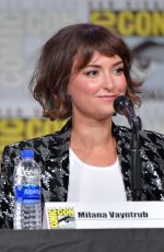 MILANA VAYNTRUB at It Came from the 90s Panel at Comic-con in San Diego 07/19/2019