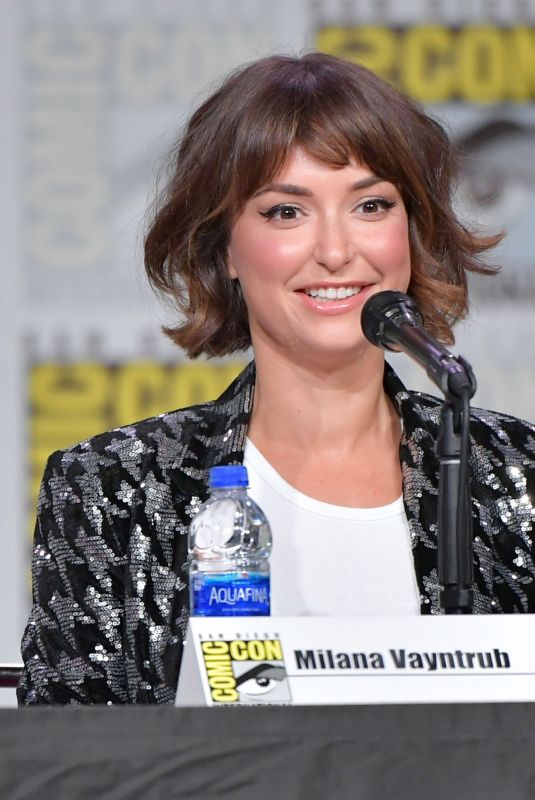 MILANA VAYNTRUB at It Came from the 90s Panel at Comic-con in San Diego 07/19/2019