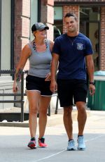 MIRANDA LAMBERT and Brendan Mcloughlin Out in New York 07/08/2019