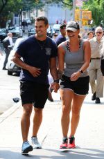 MIRANDA LAMBERT and Brendan Mcloughlin Out in New York 07/08/2019