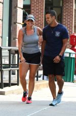 MIRANDA LAMBERT and Brendan Mcloughlin Out in New York 07/08/2019