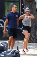 MIRANDA LAMBERT and Brendan Mcloughlin Out in New York 07/08/2019