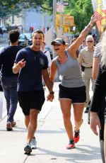 MIRANDA LAMBERT and Brendan Mcloughlin Out in New York 07/08/2019