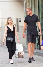 MOLLIE KING and Stuart Broad Out in London 07/23/2019