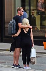 MOLLIE KING and Stuart Broad Out in London 07/23/2019