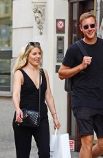 MOLLIE KING and Stuart Broad Out in London 07/23/2019