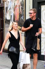 MOLLIE KING and Stuart Broad Out in London 07/23/2019