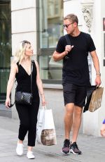 MOLLIE KING and Stuart Broad Out in London 07/23/2019
