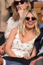 MOLLIE KING at Wimbledon 2019 Tennis Championships in London 07/06/2019