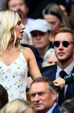 MOLLIE KING at Wimbledon 2019 Tennis Championships in London 07/06/2019