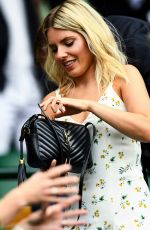 MOLLIE KING at Wimbledon 2019 Tennis Championships in London 07/06/2019